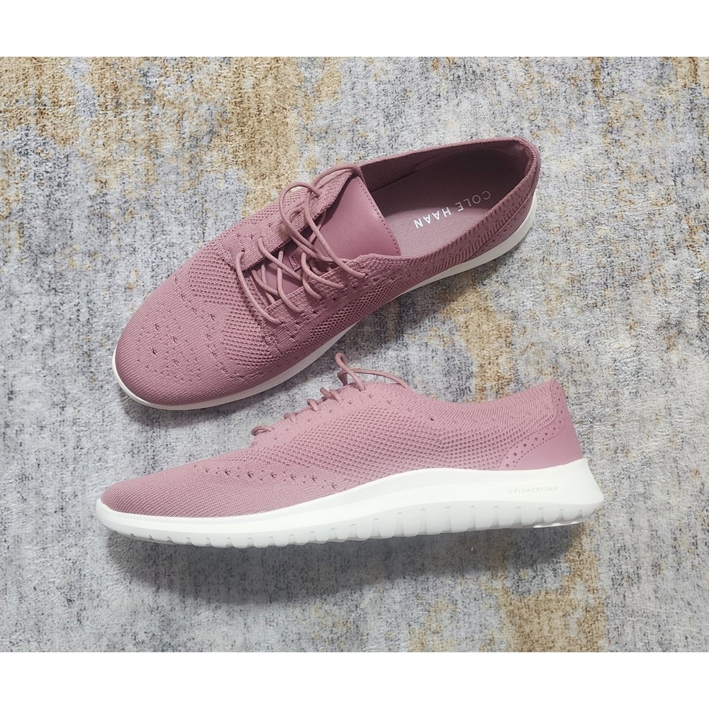 $160 Cole Haan Women's Pink ZeroGrand Meritt Stitchlite™ Oxfords Size 10B W30721 - Picture 3 of 9
